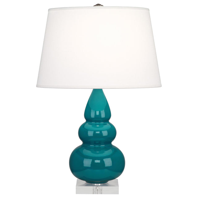 Robert Abbey (A293X) 7.25" x 24" SMALL TRIPLE GOURD ACCENT LAMP