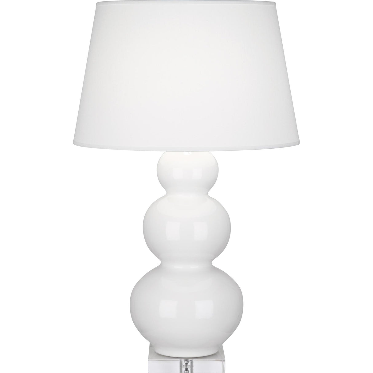 Robert Abbey (A351X) 10" x 33" TRIPLE GOURD TABLE LAMP