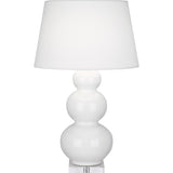 Robert Abbey (A351X) 10" x 33" TRIPLE GOURD TABLE LAMP