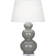 Robert Abbey (A359X) 10" x 33" TRIPLE GOURD TABLE LAMP
