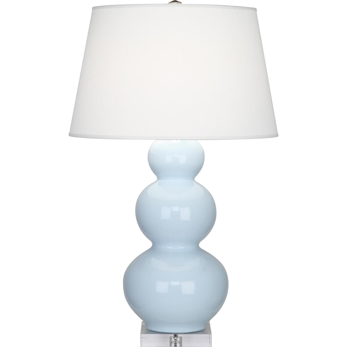 Robert Abbey (A361X) 10" x 33" TRIPLE GOURD TABLE LAMP