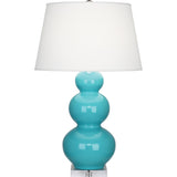 Robert Abbey (A362X) 10" x 33" TRIPLE GOURD TABLE LAMP