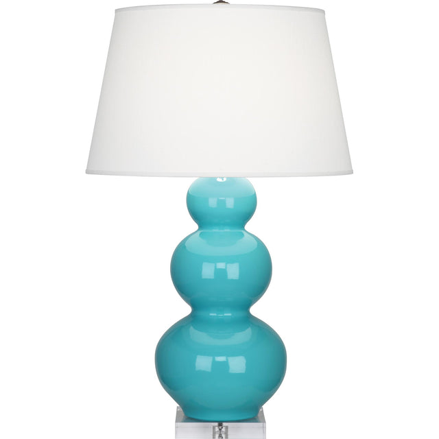 Robert Abbey (A362X) 10" x 33" TRIPLE GOURD TABLE LAMP
