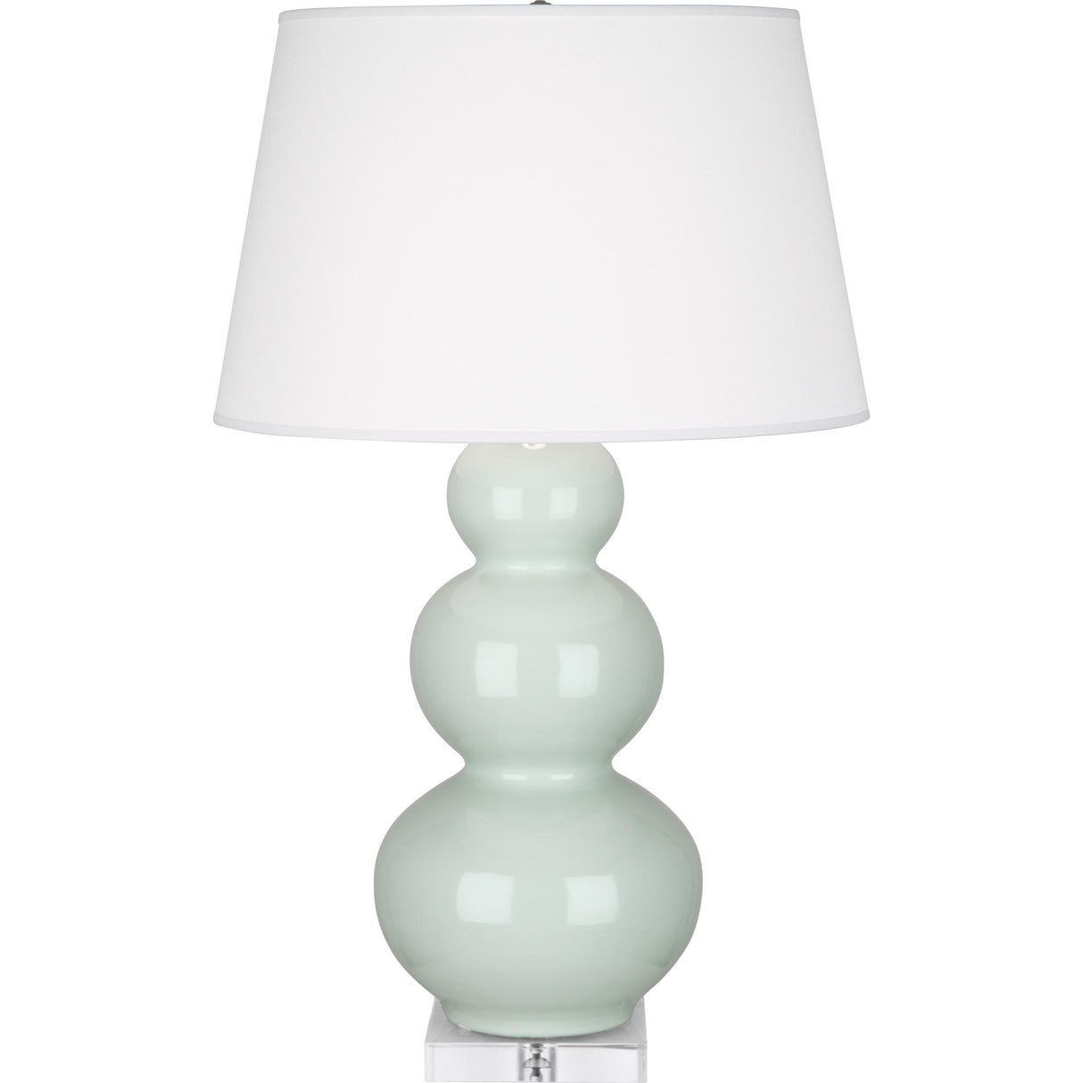 Robert Abbey (A371X) 10" x 33" TRIPLE GOURD TABLE LAMP