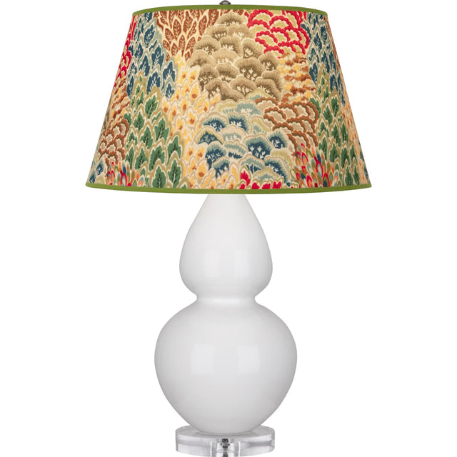 Robert Abbey (A670F) 9.5" x 30" DOUBLE GOURD TABLE LAMP