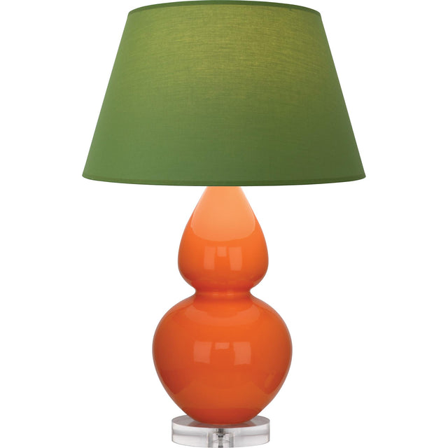 Robert Abbey (A675G) 9.5" x 30" DOUBLE GOURD TABLE LAMP