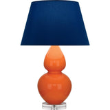 Robert Abbey (A675N) 9.5" x 30" DOUBLE GOURD TABLE LAMP
