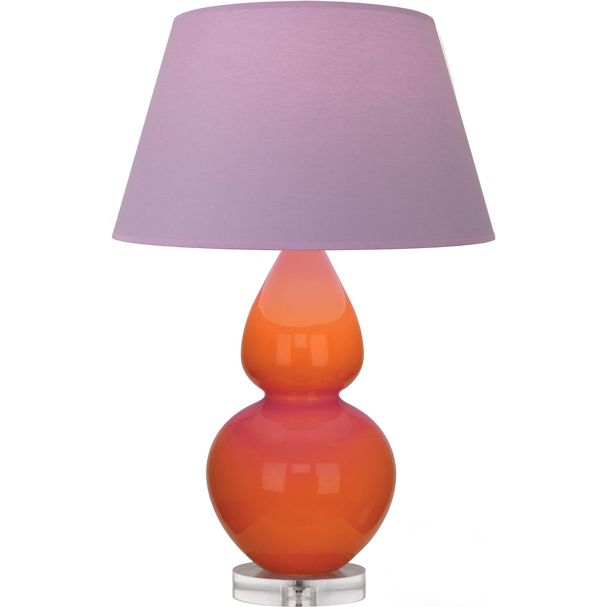 Robert Abbey (A675L) 9.5" x 30" DOUBLE GOURD TABLE LAMP