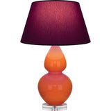 Robert Abbey (A675P) 9.5" x 30" DOUBLE GOURD TABLE LAMP