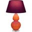Robert Abbey (A675P) 9.5" x 30" DOUBLE GOURD TABLE LAMP