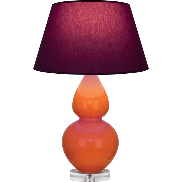 Robert Abbey (A675P) 9.5" x 30" DOUBLE GOURD TABLE LAMP