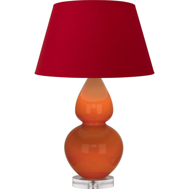 Robert Abbey (A675R) 9.5" x 30" DOUBLE GOURD TABLE LAMP