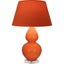 Robert Abbey (A675T) 9.5" x 30" DOUBLE GOURD TABLE LAMP