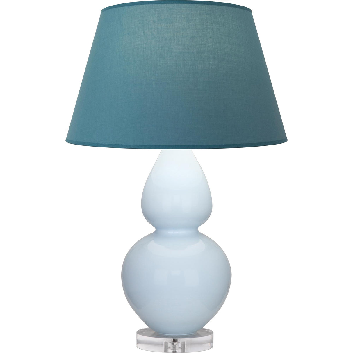 Robert Abbey (A676B) 9.5" x 30" DOUBLE GOURD TABLE LAMP