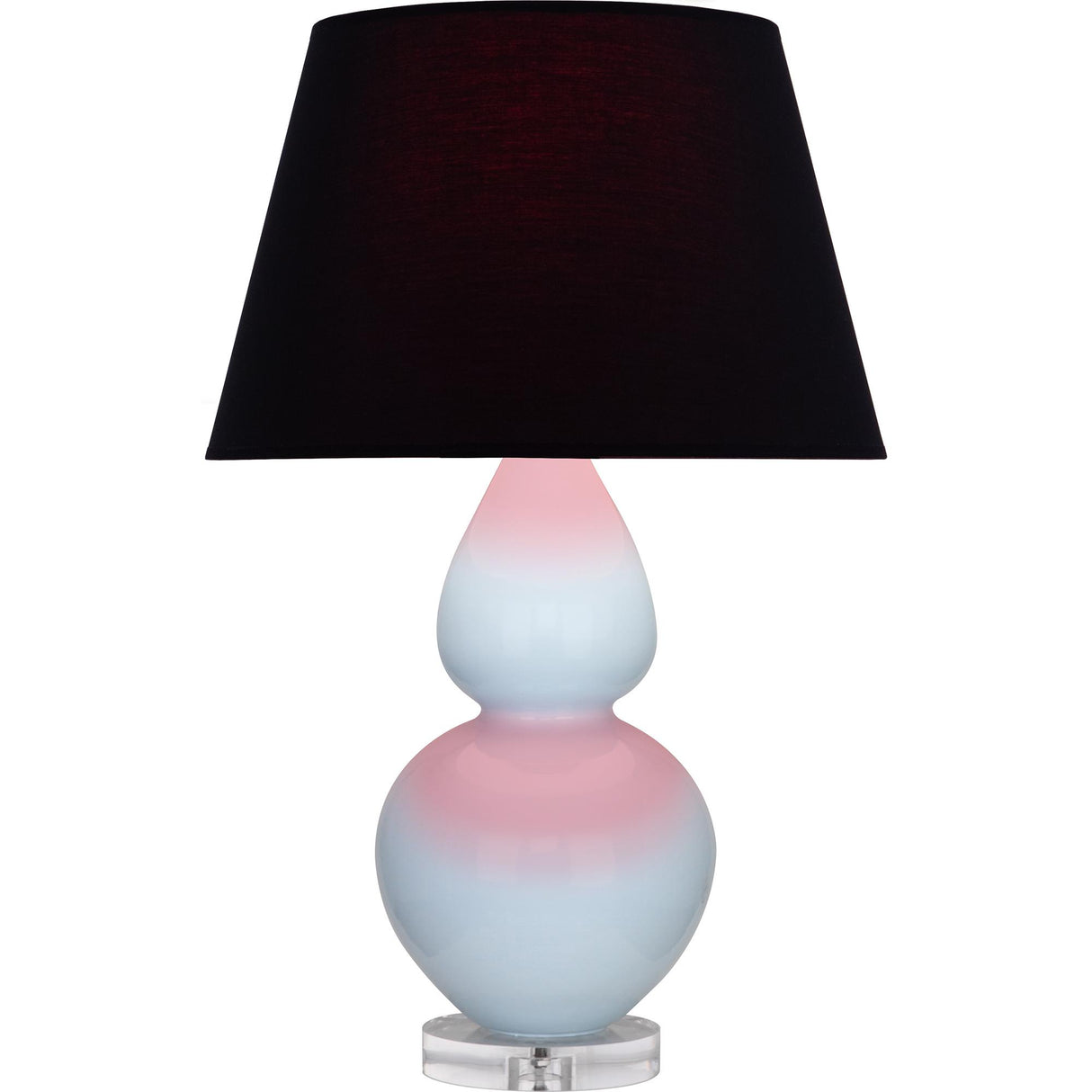 Robert Abbey (A676K) 9.5" x 30" DOUBLE GOURD TABLE LAMP