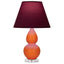 Robert Abbey (A695P) 6" x 22"-0" SMALL DOUBLE GOURD ACCENT LAMP