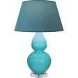 Robert Abbey (A741B) 9.5" x 30" DOUBLE GOURD TABLE LAMP