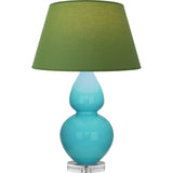 Robert Abbey (A741G) 9.5" x 30" DOUBLE GOURD TABLE LAMP
