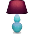 Robert Abbey (A741P) 9.5" x 30" DOUBLE GOURD TABLE LAMP