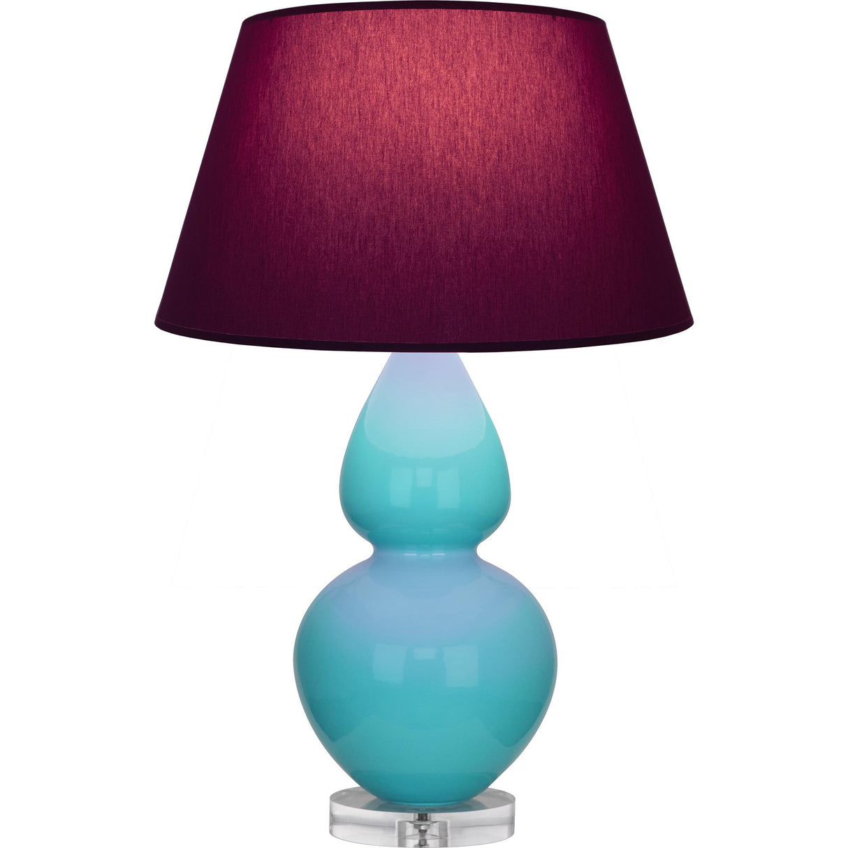 Robert Abbey (A741P) 9.5" x 30" DOUBLE GOURD TABLE LAMP