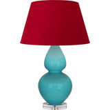 Robert Abbey (A741R) 9.5" x 30" DOUBLE GOURD TABLE LAMP