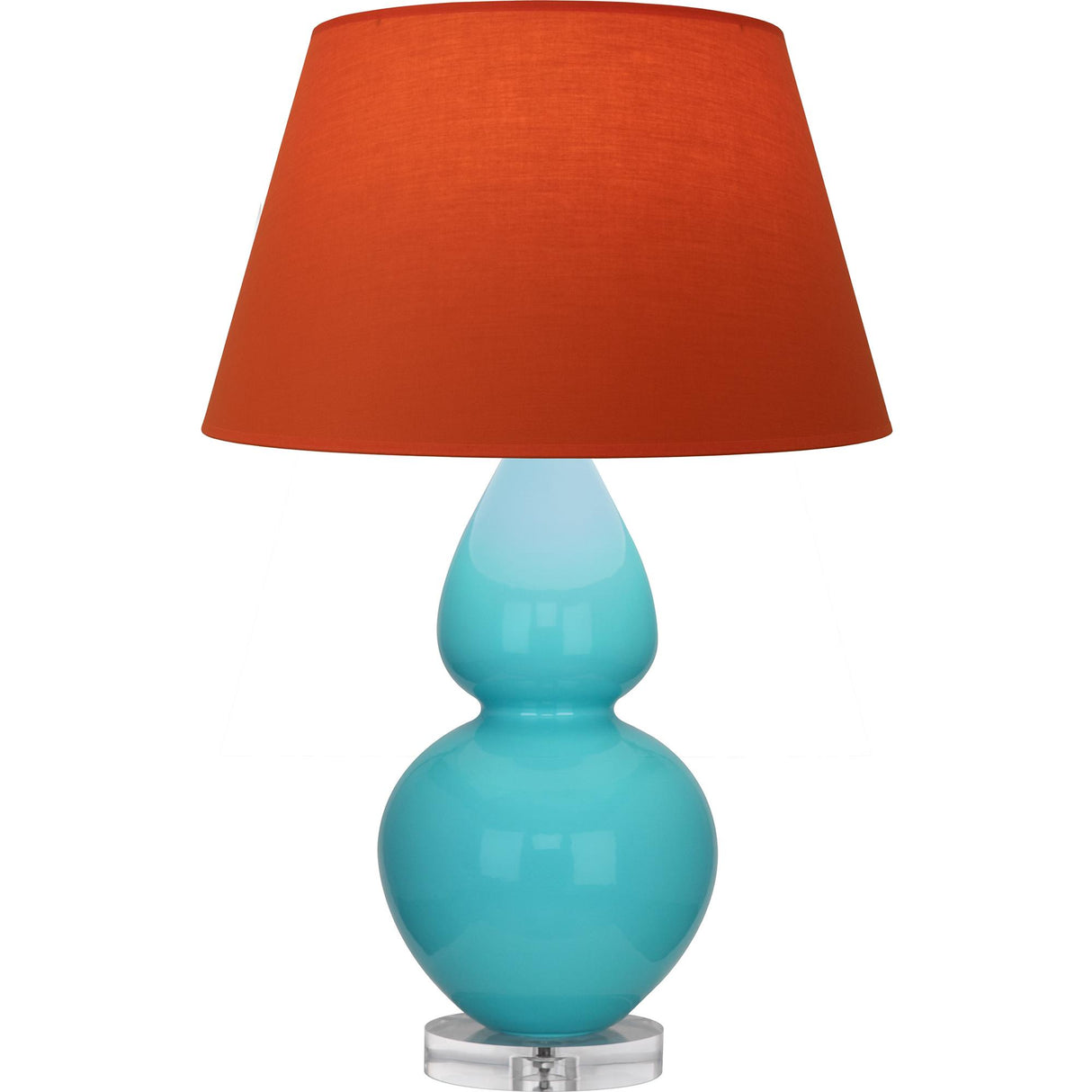 Robert Abbey (A741T) 9.5" x 30" DOUBLE GOURD TABLE LAMP