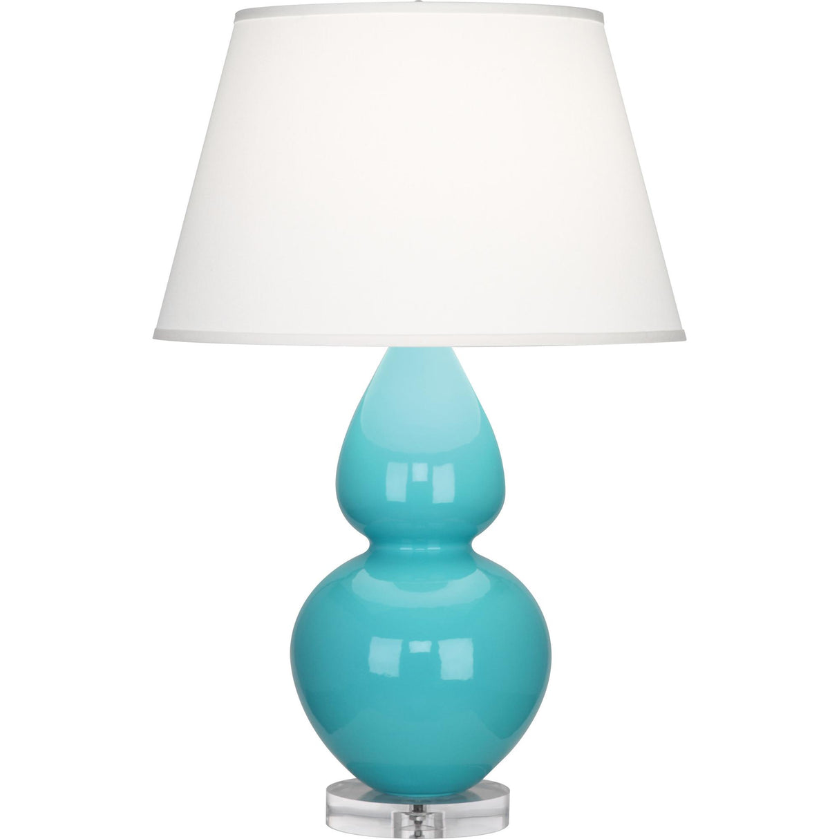 Robert Abbey (A741X) 9.5" x 30" DOUBLE GOURD TABLE LAMP