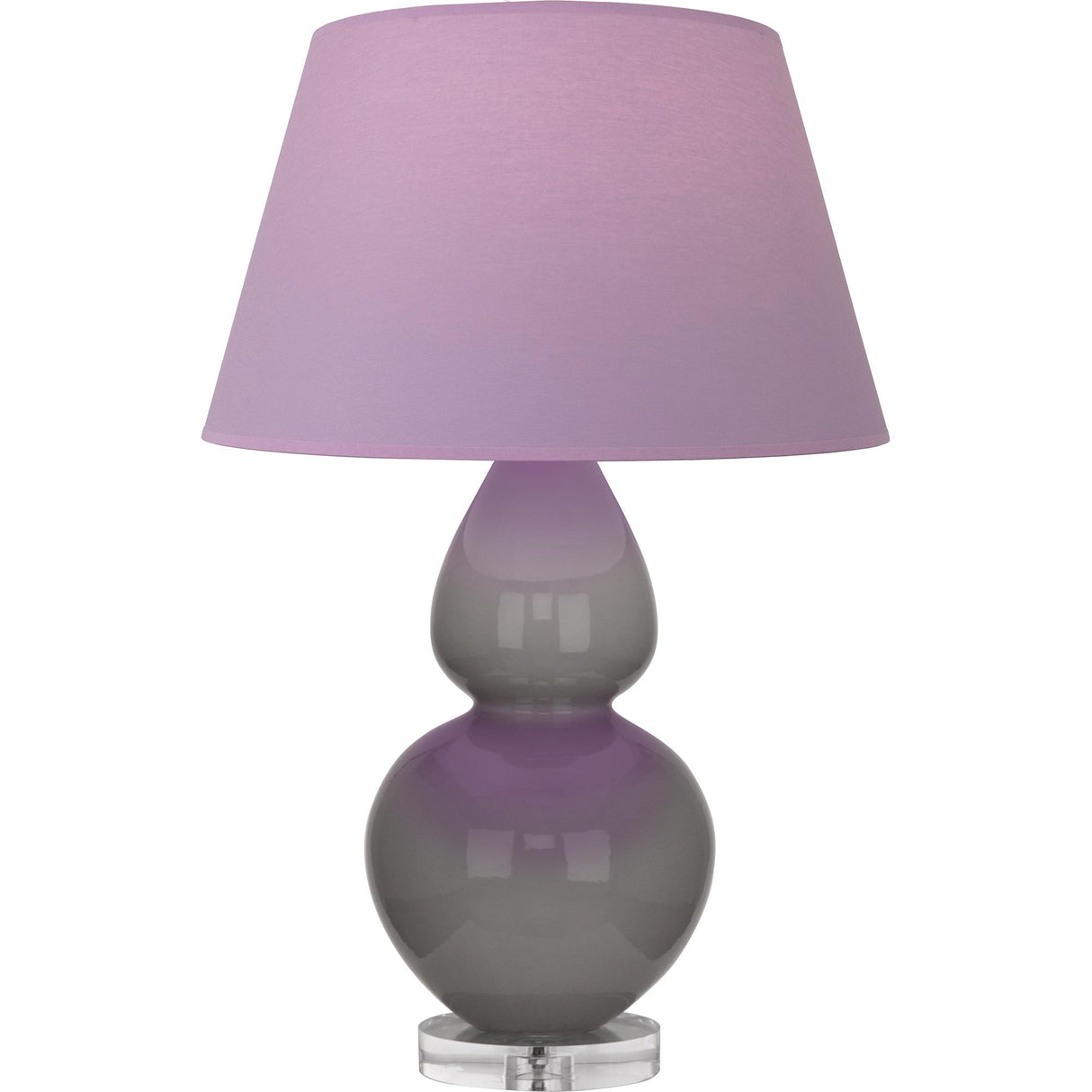Robert Abbey (A750L) 9.5" x 30" DOUBLE GOURD TABLE LAMP