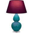 Robert Abbey (A753P) 9.5" x 30" DOUBLE GOURD TABLE LAMP
