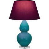 Robert Abbey (A753P) 9.5" x 30" DOUBLE GOURD TABLE LAMP
