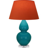 Robert Abbey (A753T) 9.5" x 30" DOUBLE GOURD TABLE LAMP