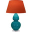 Robert Abbey (A753T) 9.5" x 30" DOUBLE GOURD TABLE LAMP