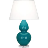 Robert Abbey (A753X) 9.5" x 30" DOUBLE GOURD TABLE LAMP