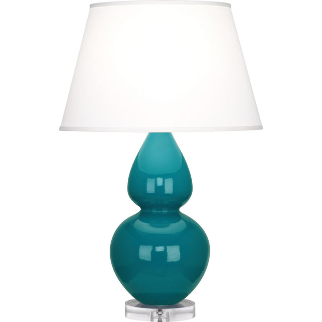 Robert Abbey (A753X) 9.5" x 30" DOUBLE GOURD TABLE LAMP