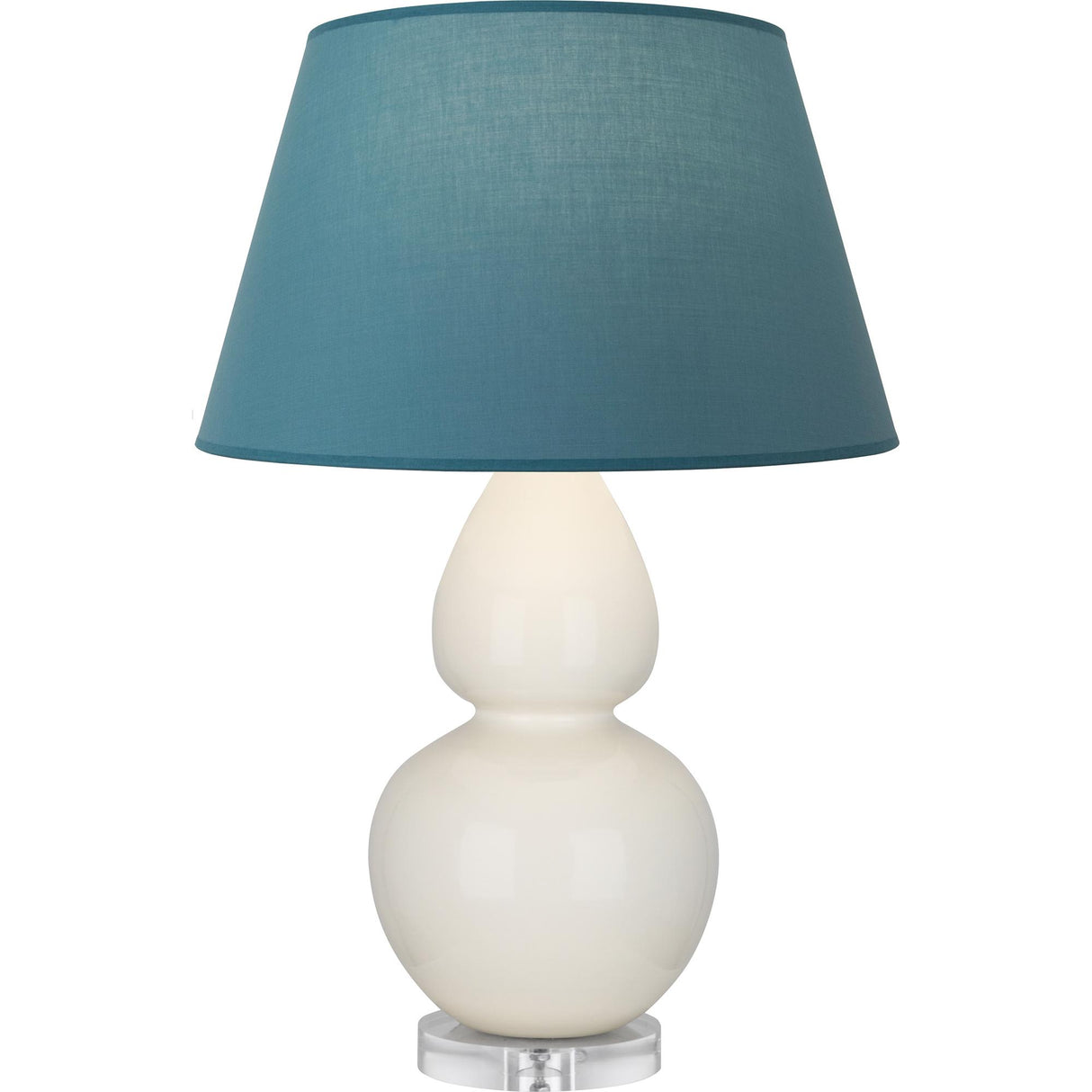 Robert Abbey (A756B) 9.5" x 30" DOUBLE GOURD TABLE LAMP
