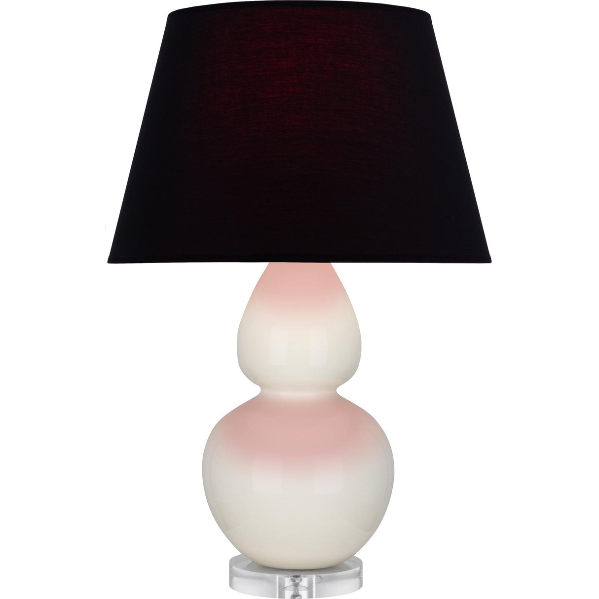 Robert Abbey (A756K) 9.5" x 30" DOUBLE GOURD TABLE LAMP