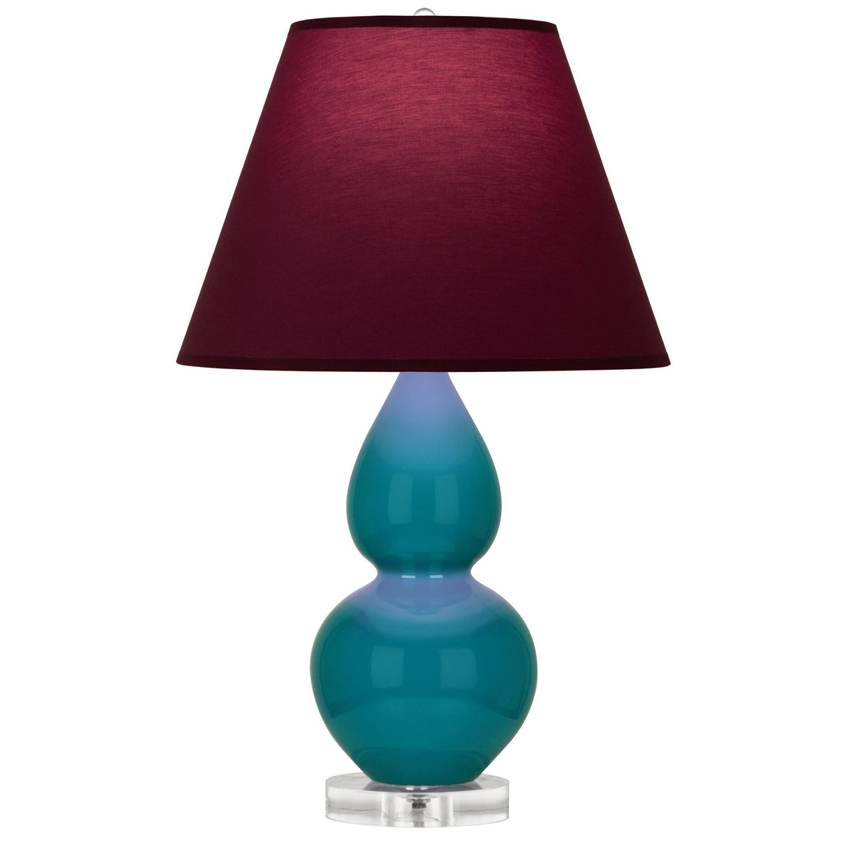 Robert Abbey (A773P) 5" x 22"-0" SMALL DOUBLE GOURD ACCENT LAMP