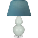 Robert Abbey (A791B) 9.5" x 30" DOUBLE GOURD TABLE LAMP