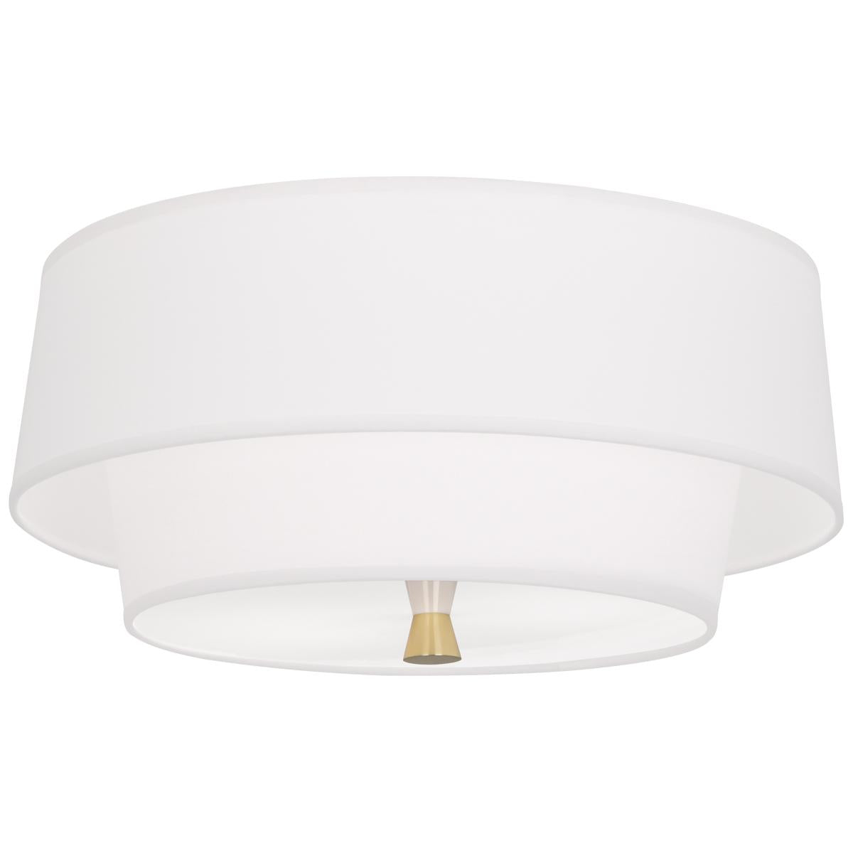 Robert Abbey (AW143) 17" x 9.5" DECKER FLUSHMOUNT