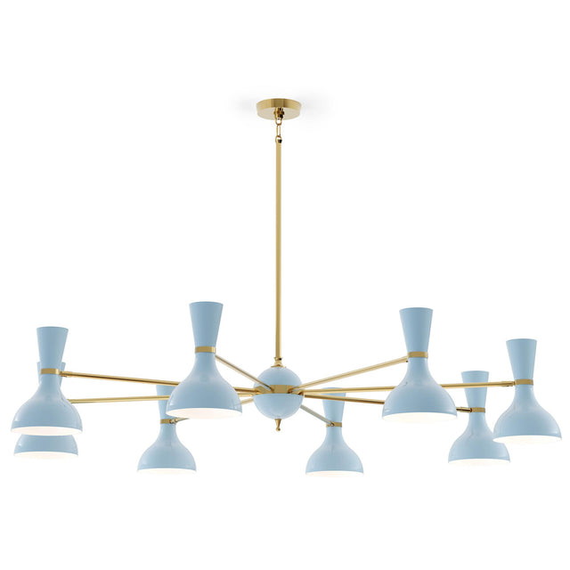 Robert Abbey (BB08BB) 57" x 10.19"-0" CLARE CHANDELIER