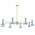 Robert Abbey (BB08LY) 57" x 10.19" CLARE CHANDELIER