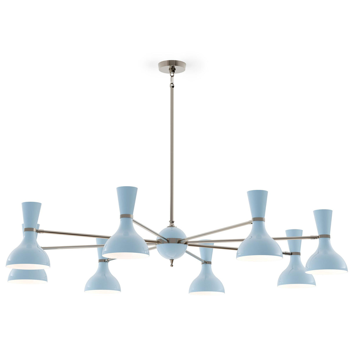 Robert Abbey (BB09BB) 57" x 10.19"-0" CLARE CHANDELIER