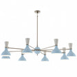 Robert Abbey (BB09LY) 57" x 10.19" CLARE CHANDELIER