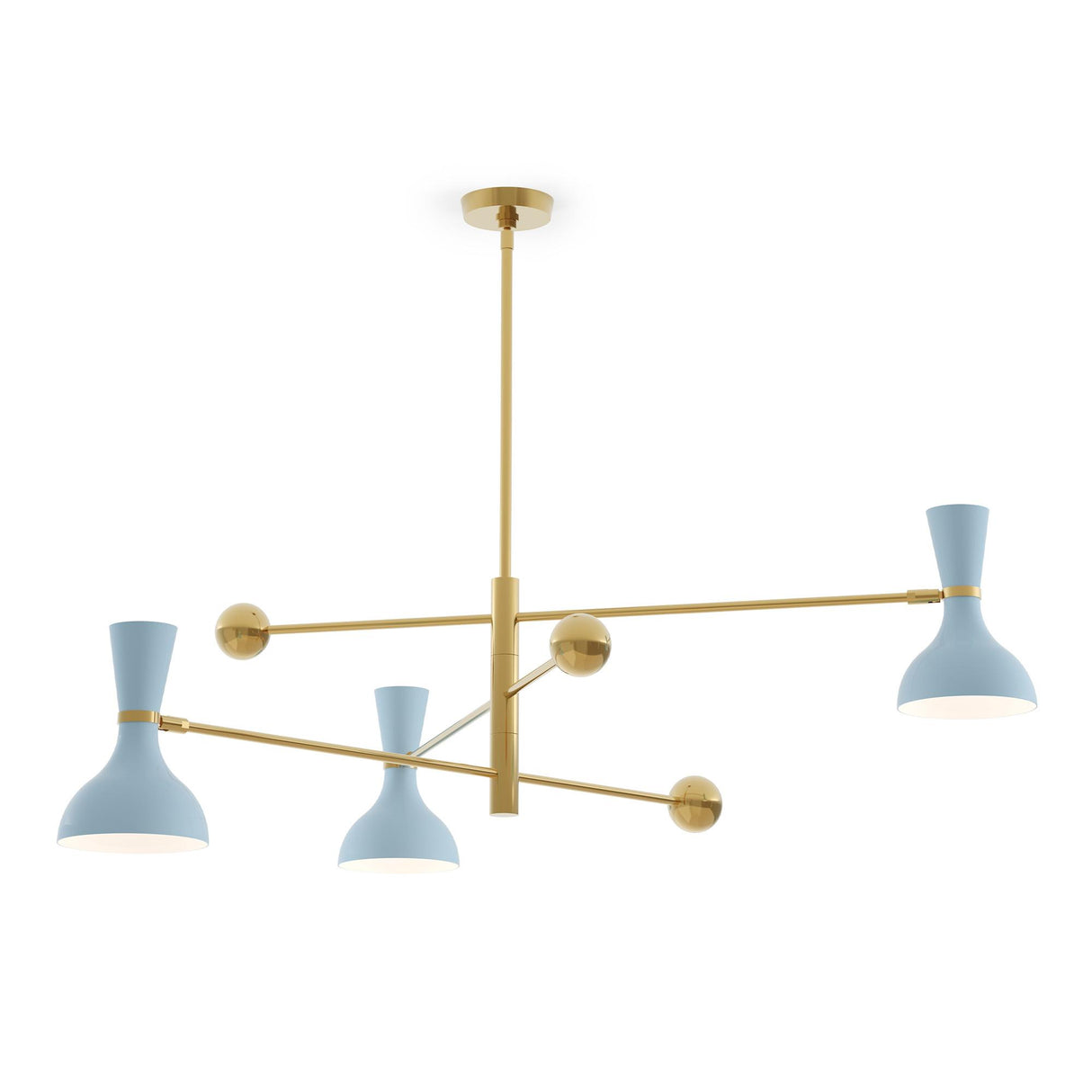 Robert Abbey (BB10BB) 55" x 18"-0" CLARE PENDANT