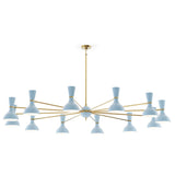 Robert Abbey (BB12BB) 76" x 10.19"-0" CLARE CHANDELIER