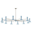 Robert Abbey (BB13BB) 76" x 10.19"-0" CLARE CHANDELIER