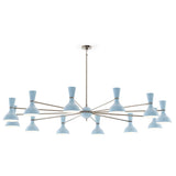 Robert Abbey (BB13BB) 76" x 10.19"-0" CLARE CHANDELIER