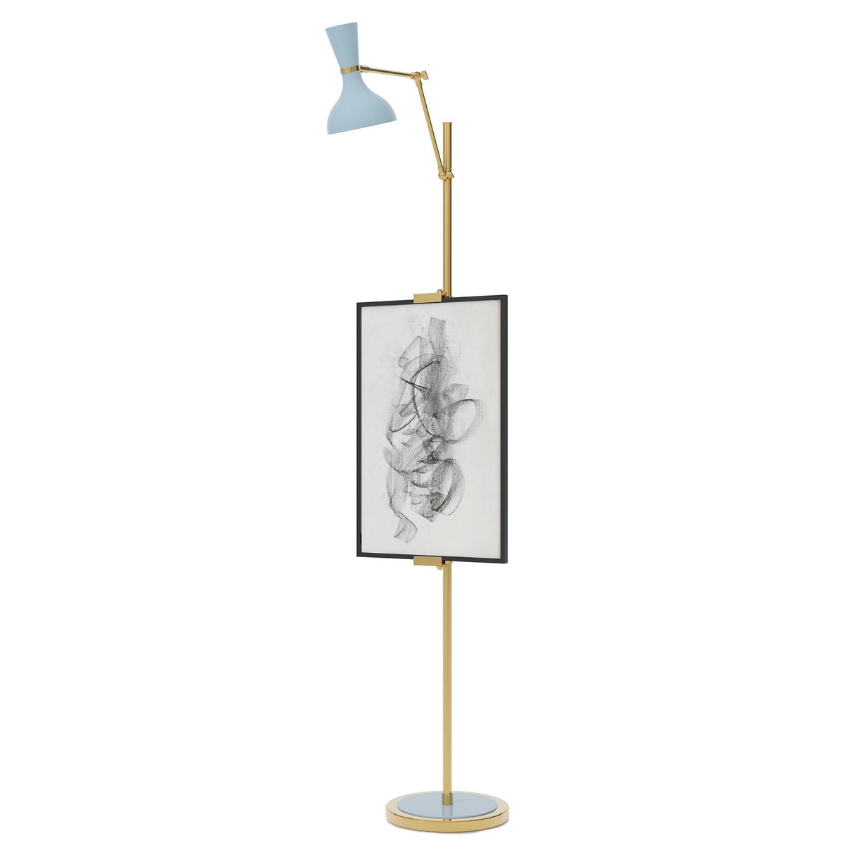 Robert Abbey (BB16BB) 13.5" x 76"-97" CLARE FLOOR EASEL
