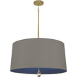 Robert Abbey (BN329) 25.5" x 14.5" WILLIAMSBURG CUSTIS PENDANT