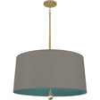Robert Abbey (BN331) 25.5" x 14.5" WILLIAMSBURG CUSTIS PENDANT